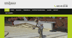 Desktop Screenshot of izolmax.pl